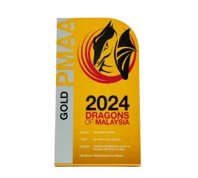 PMAA Dragons of Malaysia — Best Digital Campaign (Gold)